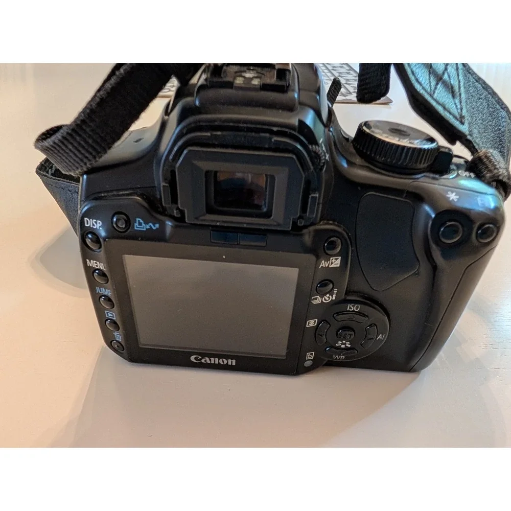 Canon DSLR EOS Digital Rebel XTi 18-55mm Lens Bundle Kit DS126151 3 Batteries